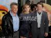 Emma poses with Dustin Hoffman and Matthew Broderick