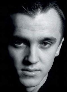 Tom Felton embraces the dark side as Draco Malfoy